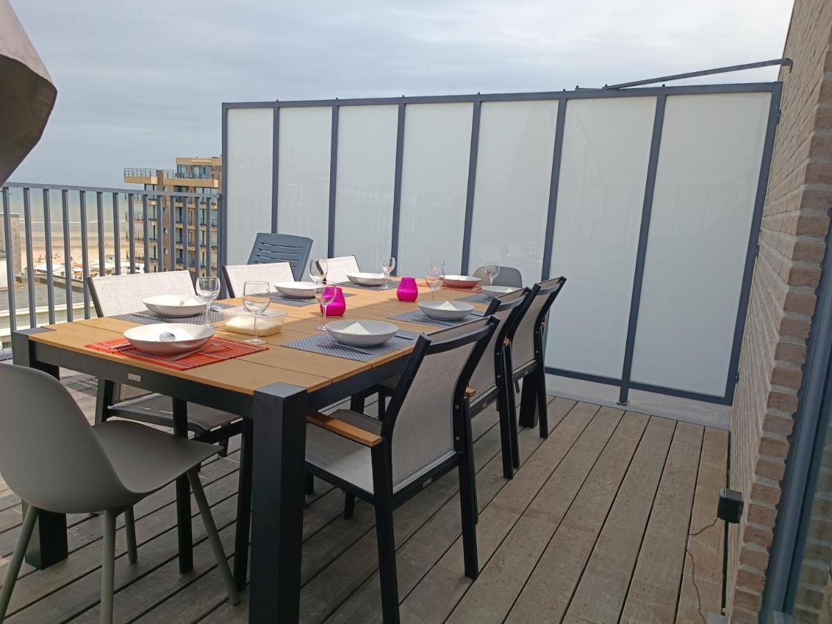Ferienwohnung Koksijde Penthouse Exterior foto